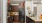 kitchen with dark cabinets and appliances