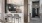 community kitchen with barstools